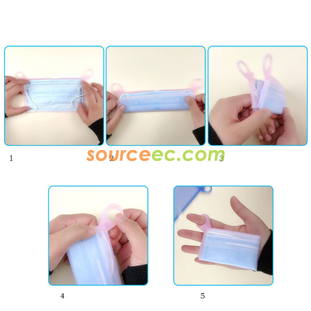 Customization Silicone Mask Storage Clip Corporate Gifts