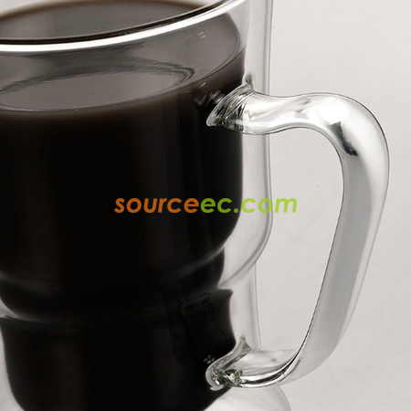Customization 250ML Double Glass Mug Corporate Gifts