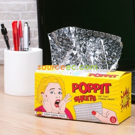 Customization Poppit Bubble Popping Sheets Stress Reliever Corporate Gifts