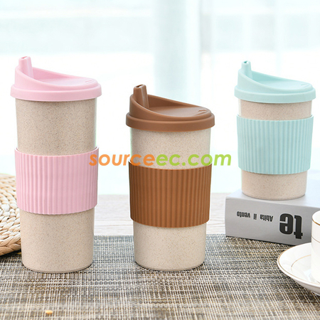350ML Wheat Straw Coffee Cup