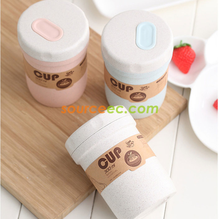 300ML Wheat Straw Soup Cup