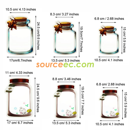 Customization Reusable Mason Jar Bags Corporate Gifts