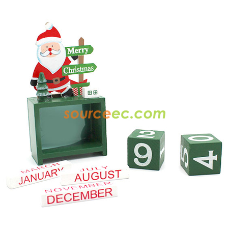 Customization Christmas Wooden Calendar Corporate Gifts