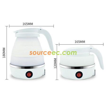 Customization 600ML Silicone Folding Electric Kettle Corporate Gifts