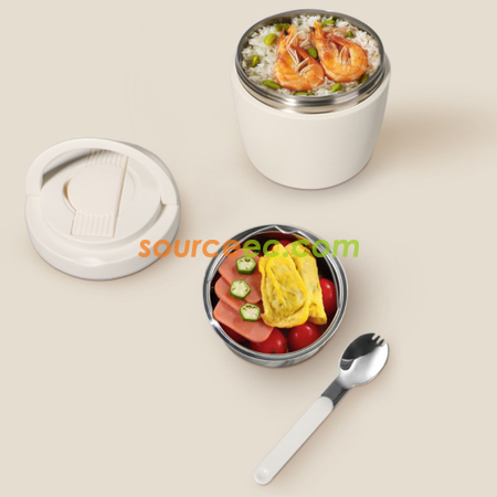 Customization 1000ML Stainless Steel Vacuum Insulated Food Jar Corporate Gifts