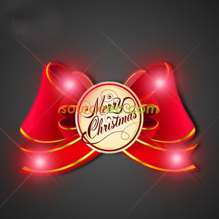 Customization Christmas LED Badge Corporate Gifts