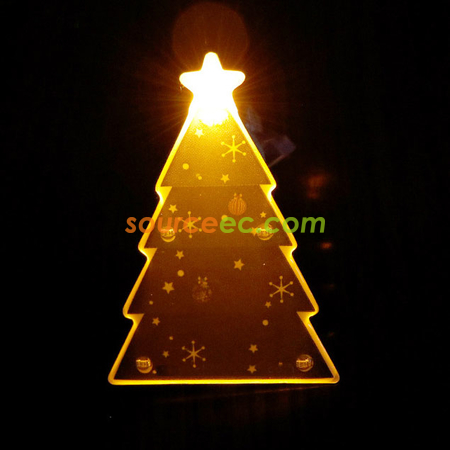 Customization Christmas LED Badge Corporate Gifts
