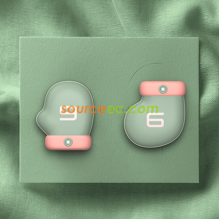 Customization Glove-shape Power Bank with Hand Warmer Corporate Gifts