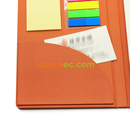 Customization PU Notebook with Sticky Corporate Gifts