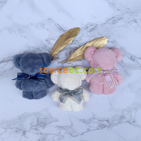 Customization Bear Fleece Towel Corporate Gifts