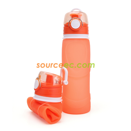 Customization Silicone Folding Water Bottle Corporate Gifts