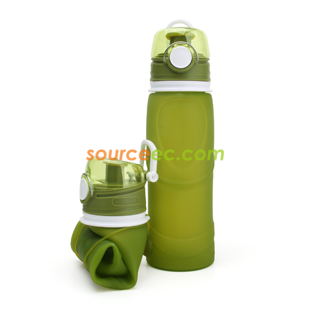 Customization Silicone Folding Water Bottle Corporate Gifts