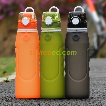 Customization Silicone Folding Water Bottle Corporate Gifts
