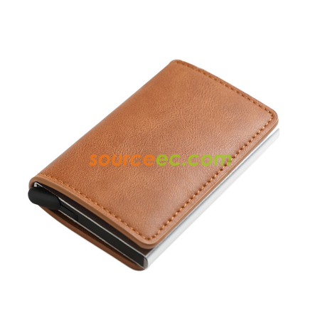 Customization Pu RFID Card Holder Corporate Gifts