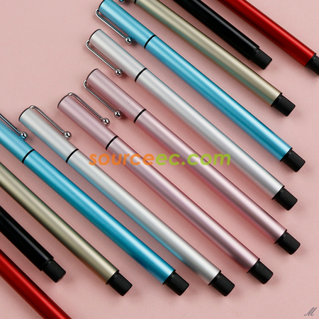 Customization Metal Gel Pen with Cap Corporate Gifts