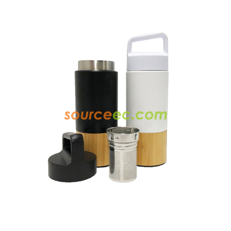 Customization Stainless Steel Bamboo Cup Corporate Gifts