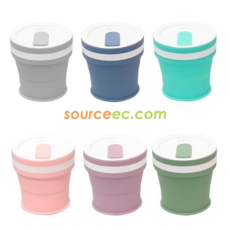 350ML Silicone Collapsible Coffee Cup