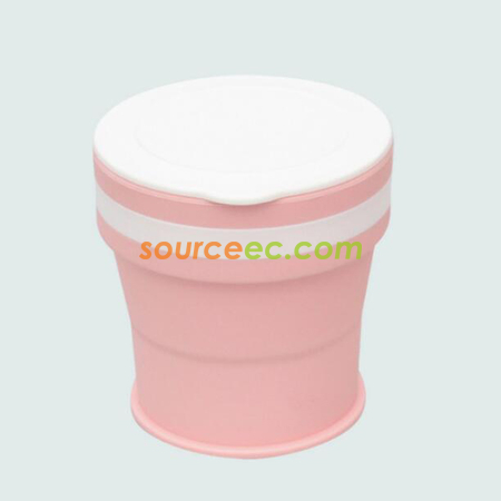 Customization 350ML Silicone Collapsible Coffee Cup Corporate Gifts