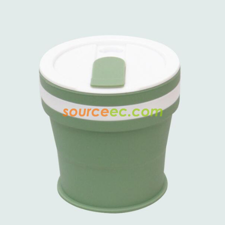 Customization 350ML Silicone Collapsible Coffee Cup Corporate Gifts
