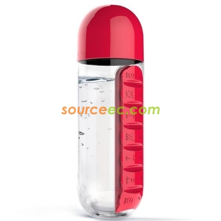Medicine Box Water Bottle