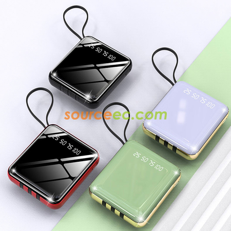 Customization 10000mAh Power Bank with In-Built Type C / Micro / Lightning Corporate Gifts