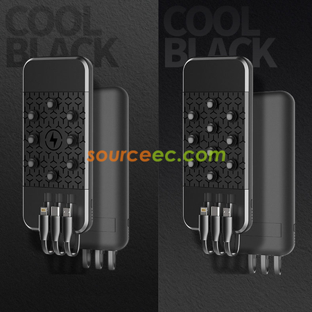 Customization Suction Power Bank with In-Built Type C / Micro Corporate Gifts