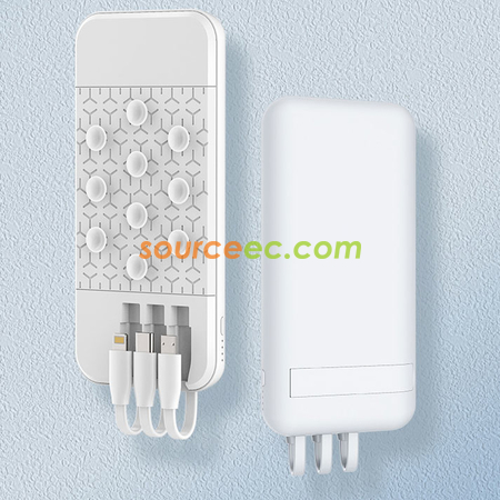 Customization Suction Power Bank with In-Built Type C / Micro Corporate Gifts