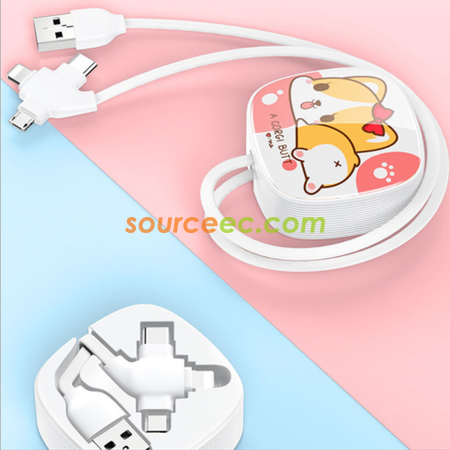 Customization Retractable Data Line Corporate Gifts