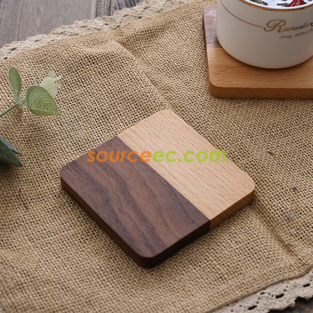 Customization Beech Coaster Corporate Gifts