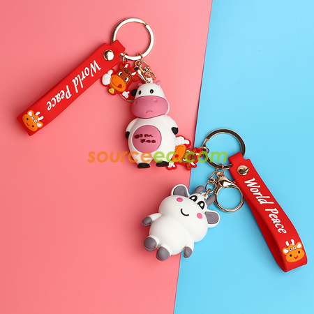 Cartoon keyring on sale