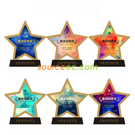 Colorful Star Crystal Constellation