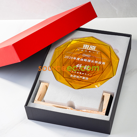 Customization Glass Crystal Seat Corporate Gifts