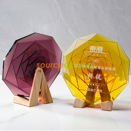 Customization Glass Crystal Seat Corporate Gifts