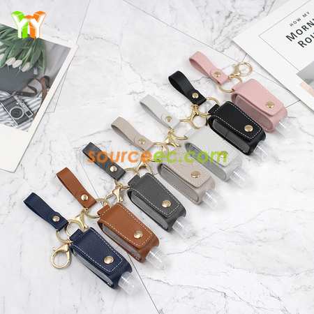 Customization Hand Sanitizer Leather Case Corporate Gifts