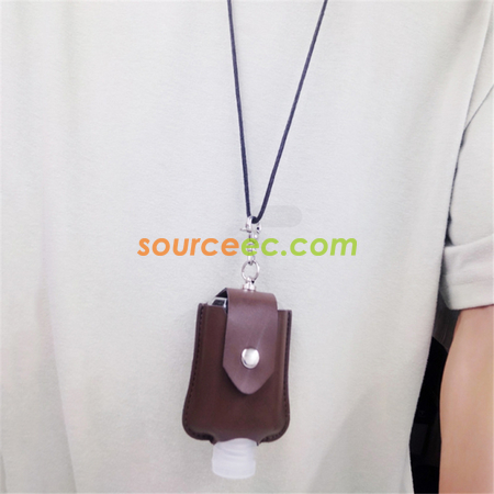 Customization Hand Sanitizer Leather Case Corporate Gifts