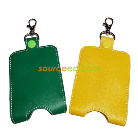 Customization Hand Sanitizer Leather Case Corporate Gifts