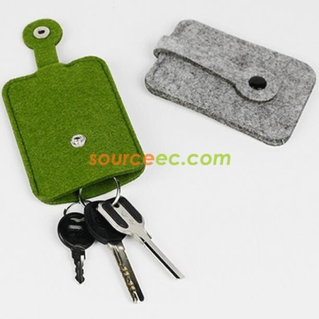 Customization Felt Keychain Bag Corporate Gifts
