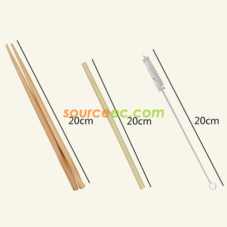 Customization Eco-friendly Tableware with Cotton Bag Corporate Gifts