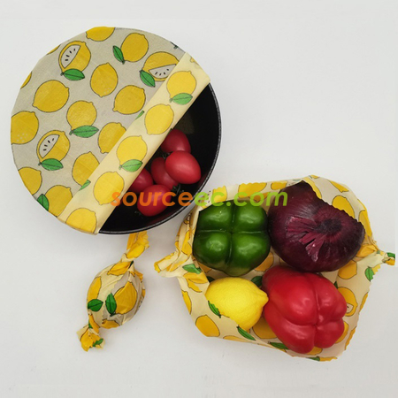 Customization Reusable Food Wraps Beeswax Cloth Corporate Gifts