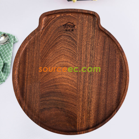 Customization Creative Wooden Dinner Plate Corporate Gifts