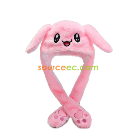Customization Plush Animal Ear Hat Corporate Gifts