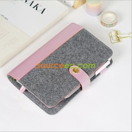 Customization Felt Notebook Corporate Gifts