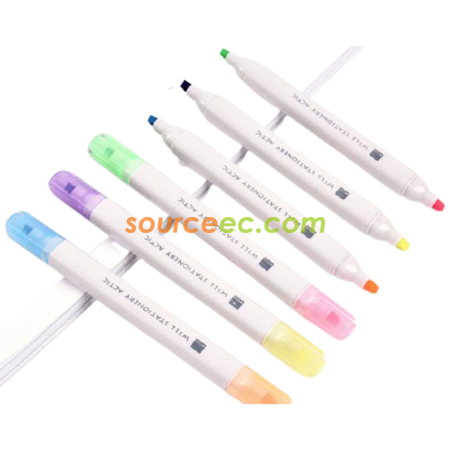 Customization Double Head Fluorescent Pen Corporate Gifts