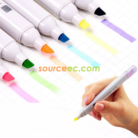Customization Double Head Fluorescent Pen Corporate Gifts