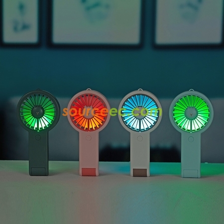 Customization Colorful Lamp Fan Corporate Gifts
