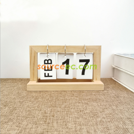 Customization Wooden Calendar Corporate Gifts