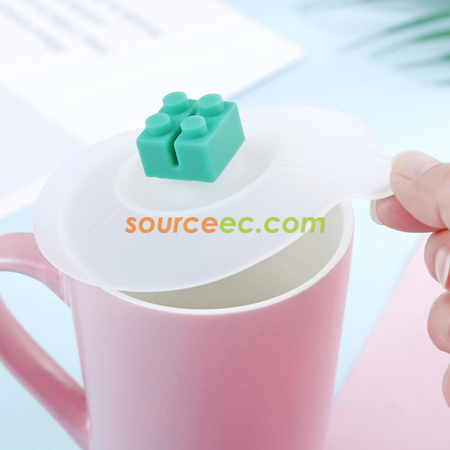 Customization Silicone Block Cup Lid Corporate Gifts