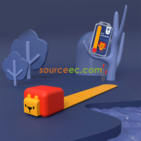 Customization Cartoon Silicone Bookmark Corporate Gifts