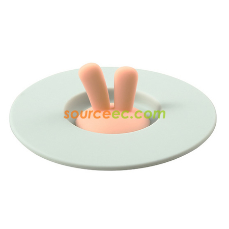 Customization Rabbit Ear Silicone Cup Lid Corporate Gifts