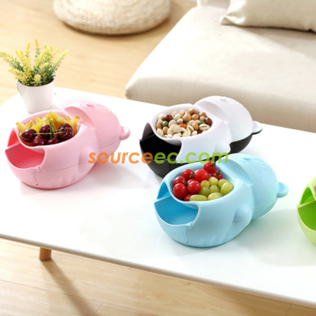 Customization Little Bear Lazy Fruit Plate Corporate Gifts